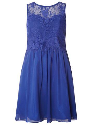 Dorothy Perkins *showcase Cobalt 'grace' Prom Dress