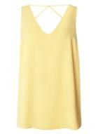 Dorothy Perkins Yellow Cross Back Top