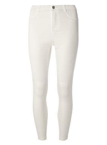 Dorothy Perkins Petite White 'frankie' Jeggings