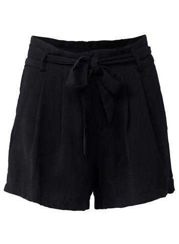 *izabel London Black High Waist Shorts