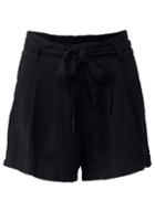 *izabel London Black High Waist Shorts
