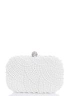 Dorothy Perkins *quiz White Pearl Box Bag