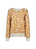 Dorothy Perkins Yellow Leopard Print Jumper