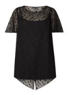 Dorothy Perkins Curve Black Hi-low Top