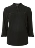 Dorothy Perkins Black Jersey Utility Shirt