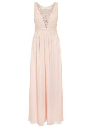 Dorothy Perkins *quiz Nude V-neck Maxi Dress