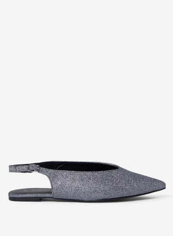 Dorothy Perkins Pewter Patti Pumps