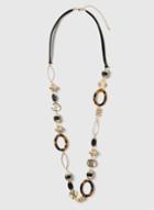Dorothy Perkins Tortoise Shell Link Necklace