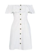 Dorothy Perkins *ivory Button Through Sundress