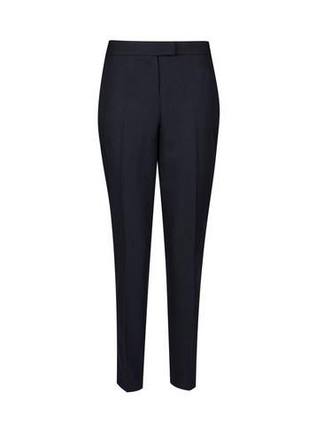 Dorothy Perkins Navy Textured Trousers