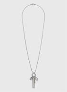 Dorothy Perkins Silver Cluster Pendant Necklace