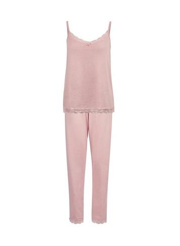 Dorothy Perkins Pink Lace Trim Vest Set