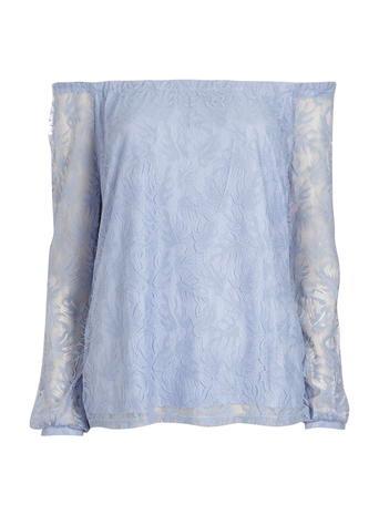 Dorothy Perkins * Blue Bardot Top