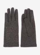 Dorothy Perkins Charcoal Hotfix Glove