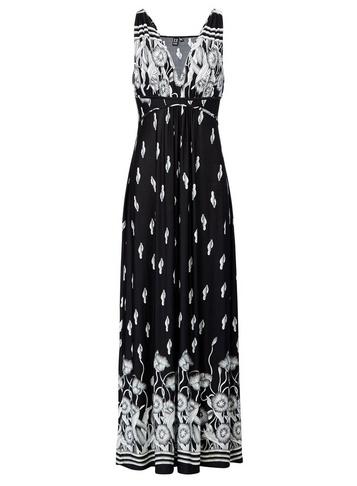 Dorothy Perkins *tribal Print Maxi Dress