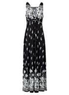 Dorothy Perkins *tribal Print Maxi Dress