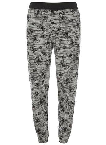 Dorothy Perkins Grey Floral Marl Jersey Jogger