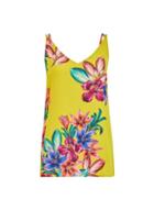 Dorothy Perkins Lime Tropical Print Camisole Top