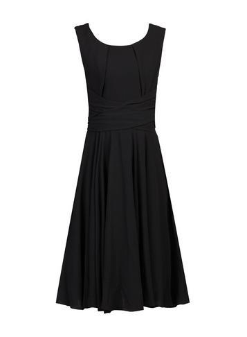 Dorothy Perkins *jolie Moi Black Belted Skater Dress