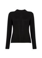Dorothy Perkins Black Spandex Step Hem Jumper