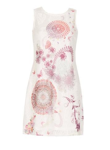Dorothy Perkins *izabel London Multi White Printed Shift Dress