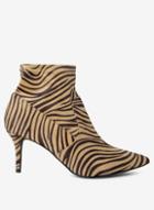 Dorothy Perkins Wide Fit Zebra Print 'motion' Boots