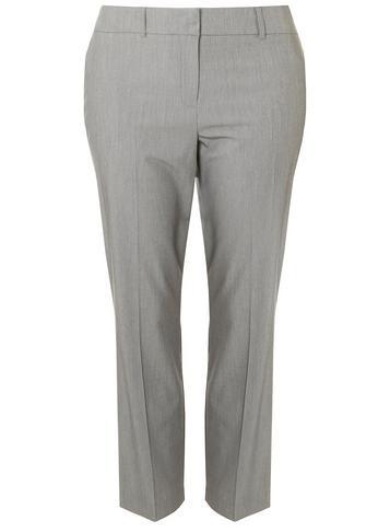 Dorothy Perkins *dp Curve Grey Ankle Grazer Trousers
