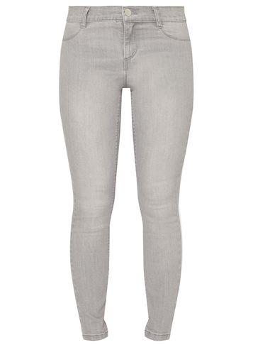 Dorothy Perkins Petite Mid Grey 'frankie' Jeans
