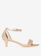 Dorothy Perkins Gold 'sunrise' Heeled Sandals