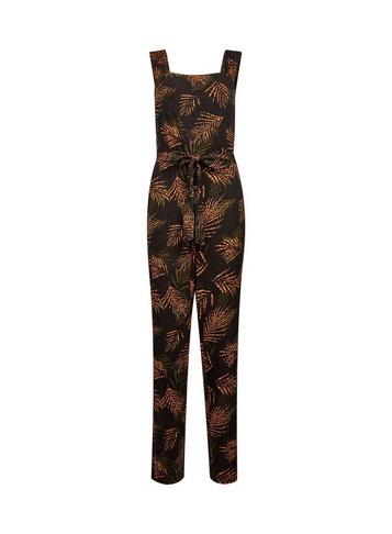 Dorothy Perkins Black Thick Strap Jersey Jumpsuit