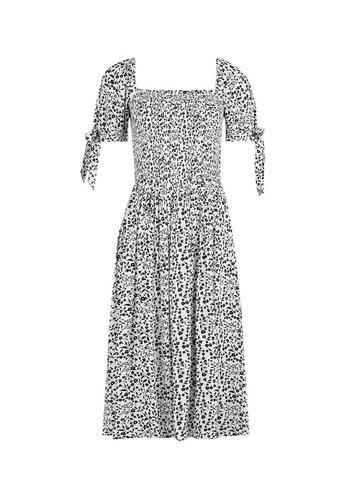 Dorothy Perkins White Floral Print Dress