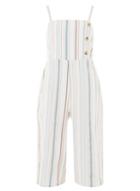 Dorothy Perkins Petite Multi Colour Stripe Jumpsuit