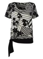 Dorothy Perkins *roman Originals Monochrome Side Tie Top