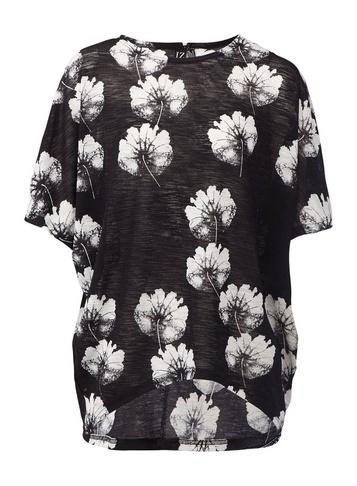 Dorothy Perkins *izabel London Floral Print Slouchy T-shirt