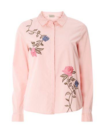 Dorothy Perkins *vero Moda Multi Coloured Embroidered Shirt
