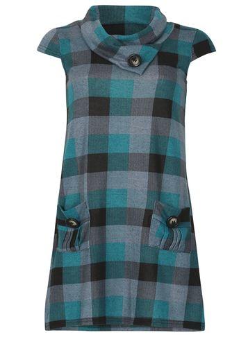 Dorothy Perkins *izabel London Blue Cap Sleeve Shift Dress