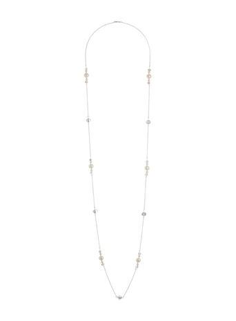 Dorothy Perkins Long Pearl And Bead Necklace