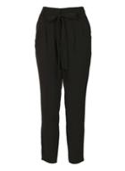 Dorothy Perkins *izabel London Black Tapered Trousers