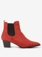 Dorothy Perkins Wide Fit Rust 'mayfair' Ankle Boots