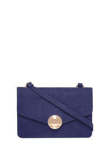 Dorothy Perkins Navy Circle Lock Cross Body Bag