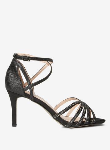 Dorothy Perkins Black 'baylee' Heeled Sandals