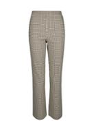 Dorothy Perkins Multi Colour Check Print Kick Flare Trousers