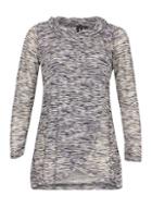 Dorothy Perkins *izabel London Multi Navy Cowl Neck Top