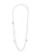Dorothy Perkins Rose Gold And Pearl Necklace