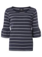 Dorothy Perkins *only Navy And White Stripe Jumper