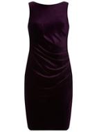 Dorothy Perkins *billie & Blossom Petite Purple Velour Bodycon Dress