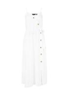 Dorothy Perkins White Linen Mix Camisole Dress