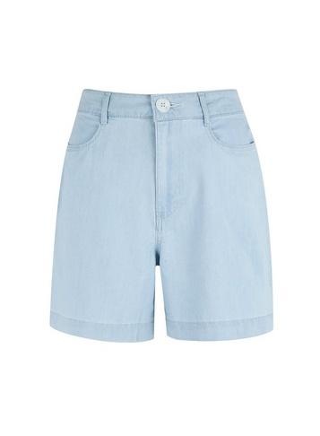 Dorothy Perkins Blue Light Wash Bermuda Shorts