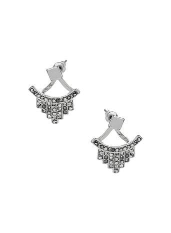 Dorothy Perkins Sparkle Front And Back Earrings