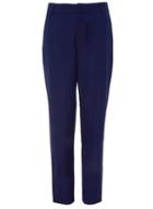 Dorothy Perkins *quiz Navy Tapered Leg Pocket Trousers